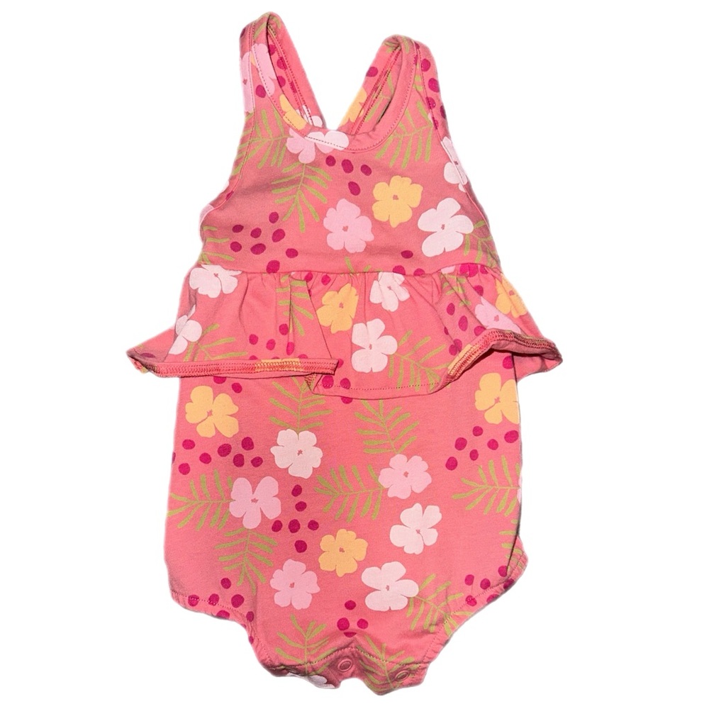 NWOT Baby Girl Bubble Romper
